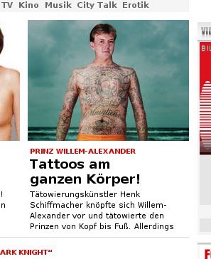 Screenshot: bild.de